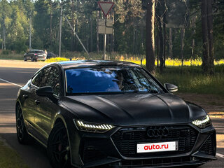 2018 Audi A7 55 TFSI II (4K), серый, 4500000 рублей, вид 1