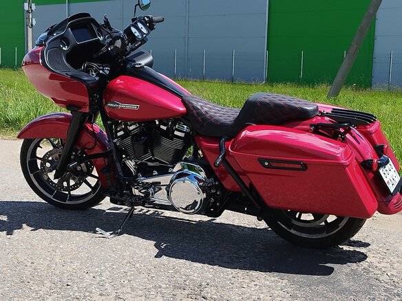 2021 Harley-Davidson Road Glide, красный, 1500000 рублей - вид 10
