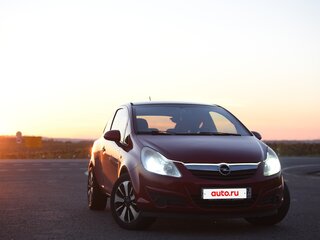 2006 Opel Corsa D, красный, 430000 рублей, вид 2