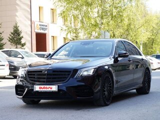 2020 Mercedes-Benz S-Класс 400 d Long VI (W222, C217) Рестайлинг, чёрный, 7200000 рублей, вид 1