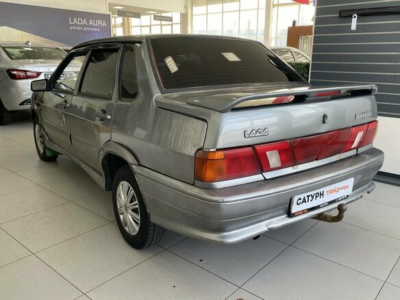 2006 Lada (ВАЗ) 2115, серый, 80000 рублей - вид 5