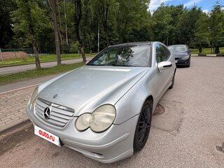 2002 Mercedes-Benz C-Класс 180 II (W203), серебристый, 500000 рублей, вид 3