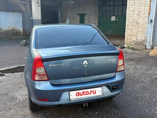 2010 Renault Logan I Рестайлинг, синий, 345000 рублей, вид 4