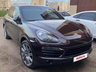 2014 Porsche Cayenne II Рестайлинг (958), коричневый, 2460000 рублей, вид 3