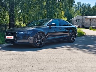 2014 Audi A6 IV (C7), чёрный, 1600000 рублей, вид 1