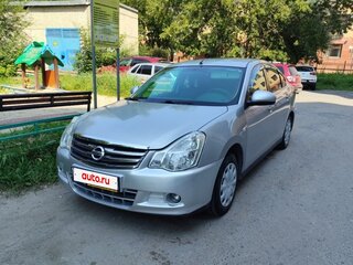 2013 Nissan Almera III (G15), серебристый, 380000 рублей, вид 2