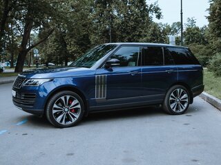2019 Land Rover Range Rover Long IV Рестайлинг, голубой, 9750000 рублей, вид 1