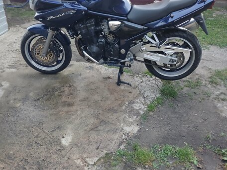 2002 Suzuki Bandit 1200, синий, 350000 рублей, вид 4