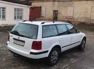 1998 Volkswagen Passat B5, белый, 399999 рублей, вид 4