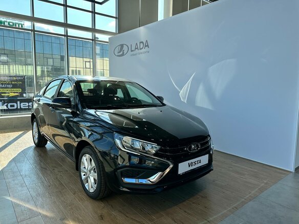 2025 Lada (ВАЗ) Vesta I Рестайлинг (NG), чёрный, 1999000 рублей - вид 3