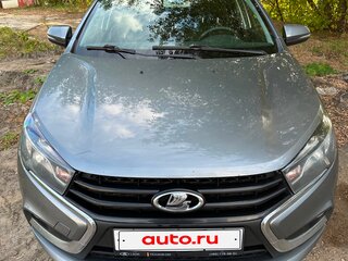 2017 Lada (ВАЗ) Vesta I, серый, 950000 рублей, вид 2