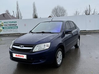 2013 Lada (ВАЗ) Granta I, синий, 525000 рублей, вид 2