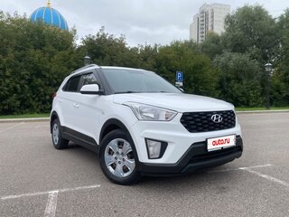 2021 Hyundai Creta I Рестайлинг, белый, 1800000 рублей, вид 2