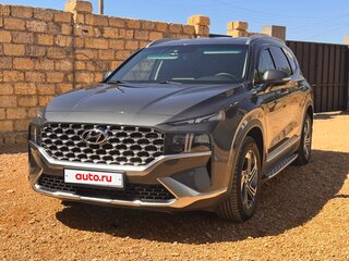 2021 Hyundai Santa Fe IV Рестайлинг, зелёный, 3250000 рублей, вид 3