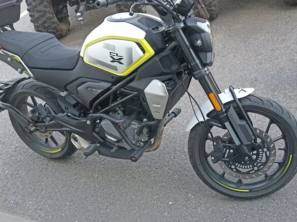 2024 CFMoto 300CL-X, белый, 327000 рублей - вид 6