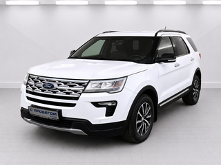 2019 Ford Explorer V Рестайлинг 2, белый, 2440000 рублей, вид 1