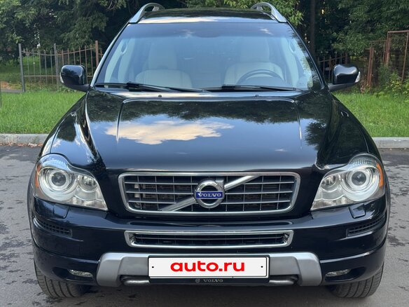 2012 Volvo XC90 I Рестайлинг, чёрный - вид 2