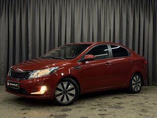 2012 Kia Rio 4-speed III, красный, 799777 рублей, вид 1