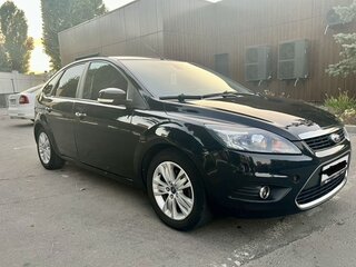 2008 Ford Focus II Рестайлинг, чёрный, 720000 рублей, вид 4