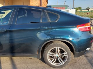 2013 BMW X6 35i I (E71) Рестайлинг, синий, 2500000 рублей, вид 2