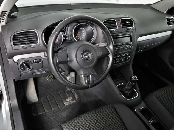 2012 Volkswagen Golf VI, серый - вид 10