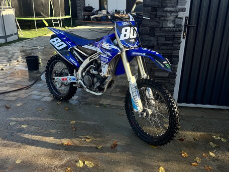 2017 Yamaha YZ250F, синий, 450000 рублей, вид 3