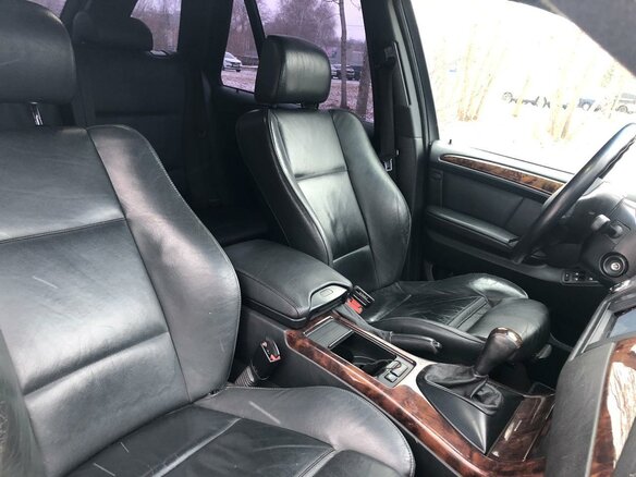 2005 BMW X5 3.0i I (E53) Рестайлинг, серый - вид 5