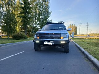 2012 Ford F-150 Raptor CrewCab SVT Raptor XII, серебристый, 3700000 рублей, вид 5