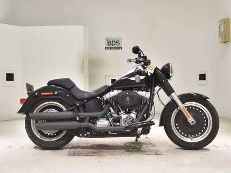 2011 Harley-Davidson Fat Boy, чёрный, 1077000 рублей, вид 2
