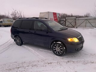 2002 Mazda MPV II (LW), синий, 430000 рублей, вид 3