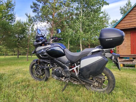 2014 Suzuki V-Strom 1000, чёрный, 895000 рублей, вид 2