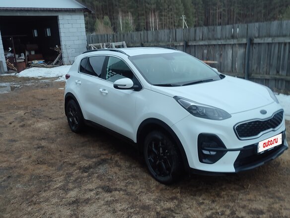 2021 Kia Sportage IV Рестайлинг, белый, 3150000 рублей