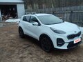 2021 Kia Sportage IV Рестайлинг, белый, 3150000 рублей