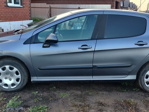 2010 Peugeot 308 I, серый - вид 6