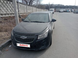 2012 Chevrolet Cruze I, чёрный, 342000 рублей, вид 1