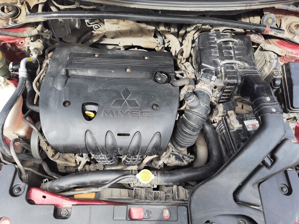2007 Mitsubishi Lancer X, красный, 840000 рублей - вид 14