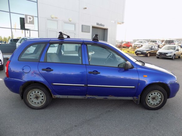 2010 Lada (ВАЗ) Kalina I, синий - вид 2