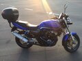2000 Honda CB 400 Super Four, синий - вид 2