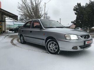 2006 Hyundai Accent ТагАЗ II, серый, 420000 рублей, вид 5