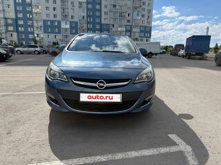 2013 Opel Astra J Рестайлинг, синий, 895000 рублей, вид 2