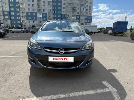 2013 Opel Astra J Рестайлинг, синий, 895000 рублей, вид 2