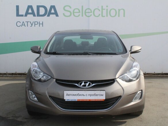 2011 Hyundai Elantra V (MD), коричневый, 1270000 рублей - вид 1