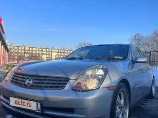 2003 Nissan Skyline XI (V35), серебристый, 700000 рублей, вид 3