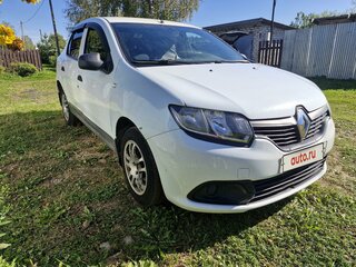 2014 Renault Logan II, белый, 305000 рублей, вид 2