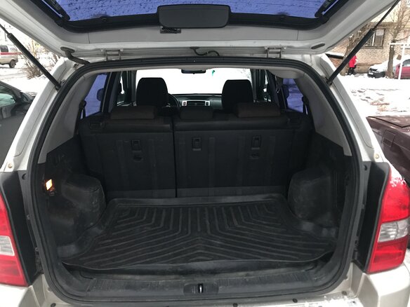 2007 Hyundai Tucson I, серебристый - вид 5