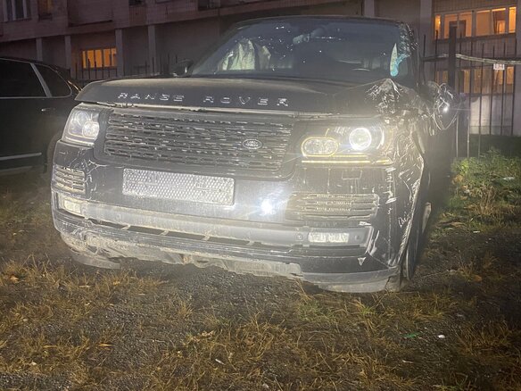 2013 Land Rover Range Rover IV, чёрный - вид 1