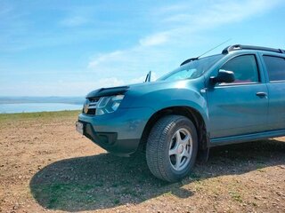 2016 Renault Duster I Рестайлинг, синий, 1345000 рублей, вид 2