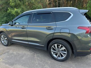 2019 Hyundai Santa Fe IV, серый, 2900000 рублей, вид 5