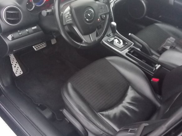 2008 Mazda 6 II (GH), чёрный - вид 6