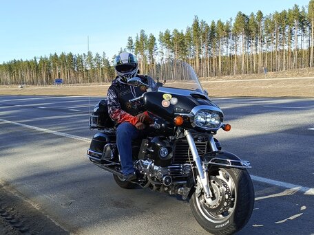 1999 Honda Valkyrie 1500, чёрный, 999000 рублей, вид 2